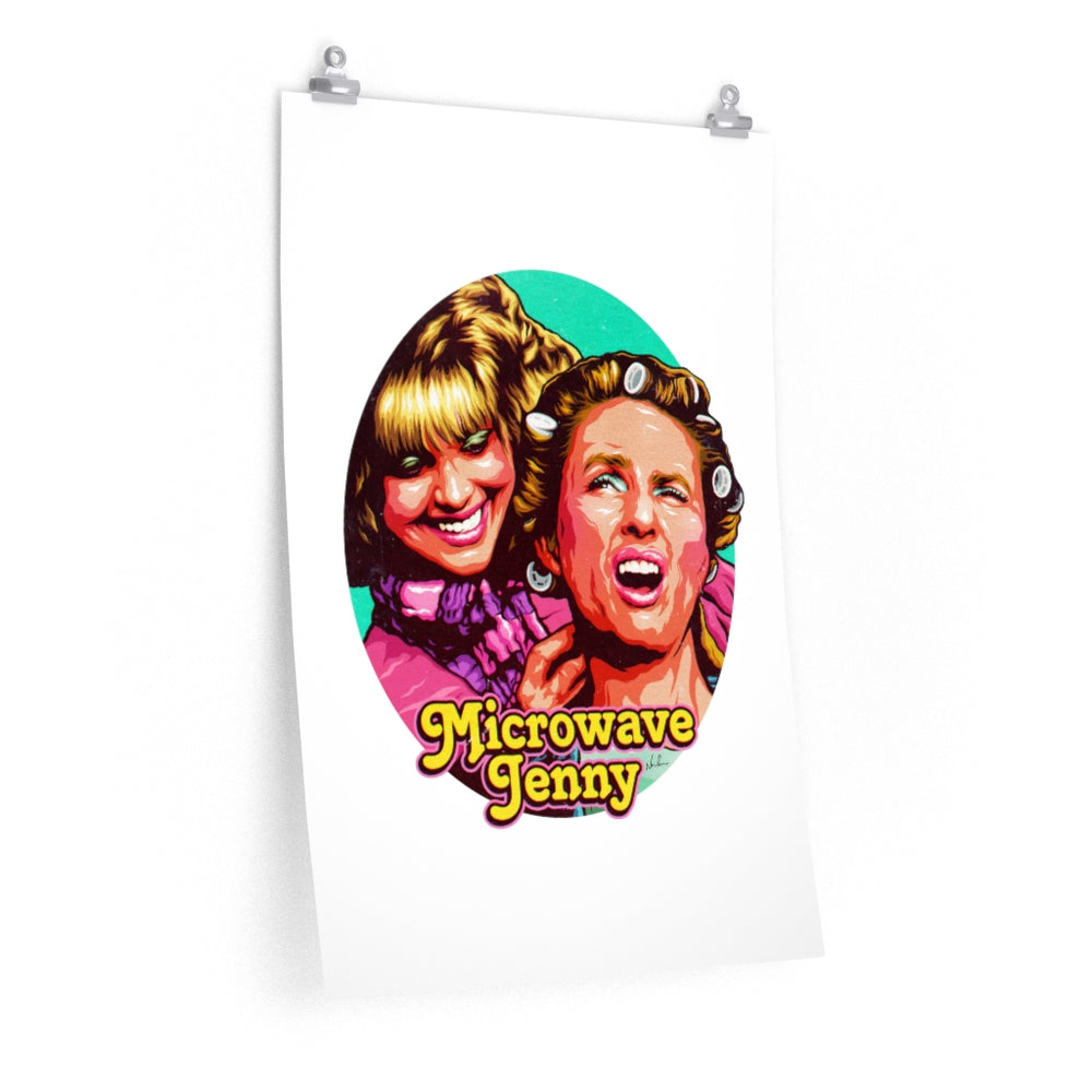 Microwave Jenny - Premium Matte vertical posters