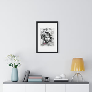 BAD GIRL - Premium Framed Vertical Poster