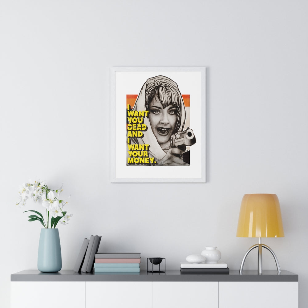 DEBBIE - Premium Framed Vertical Poster