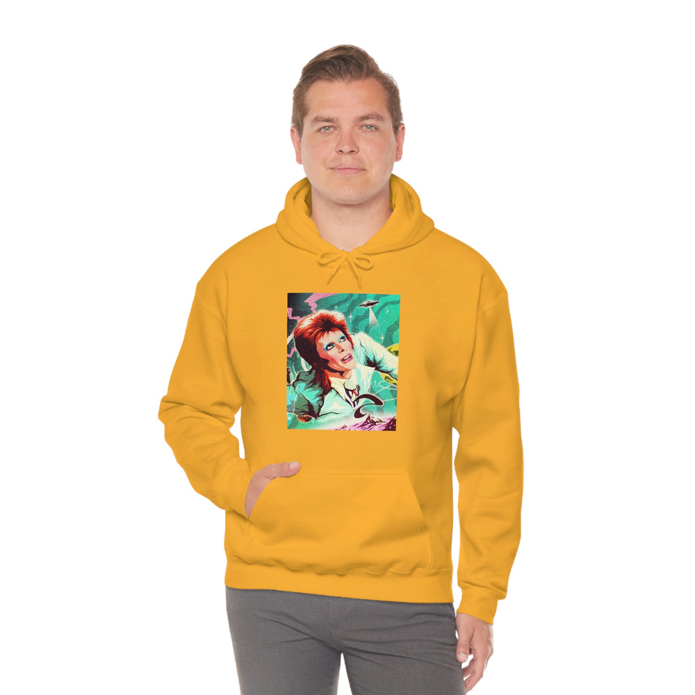 GALACTIC BOWIE - Unisex Heavy Blend™ Hooded Sweatshirt