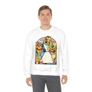 Down The Rabbit Hole [Australian-Printed] - Unisex Heavy Blend™ Crewneck Sweatshirt