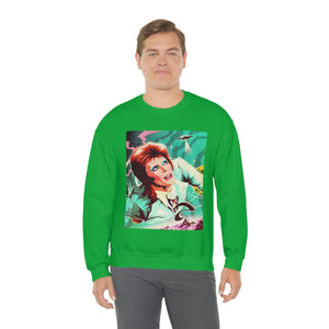 GALACTIC BOWIE - Unisex Heavy Blend™ Crewneck Sweatshirt