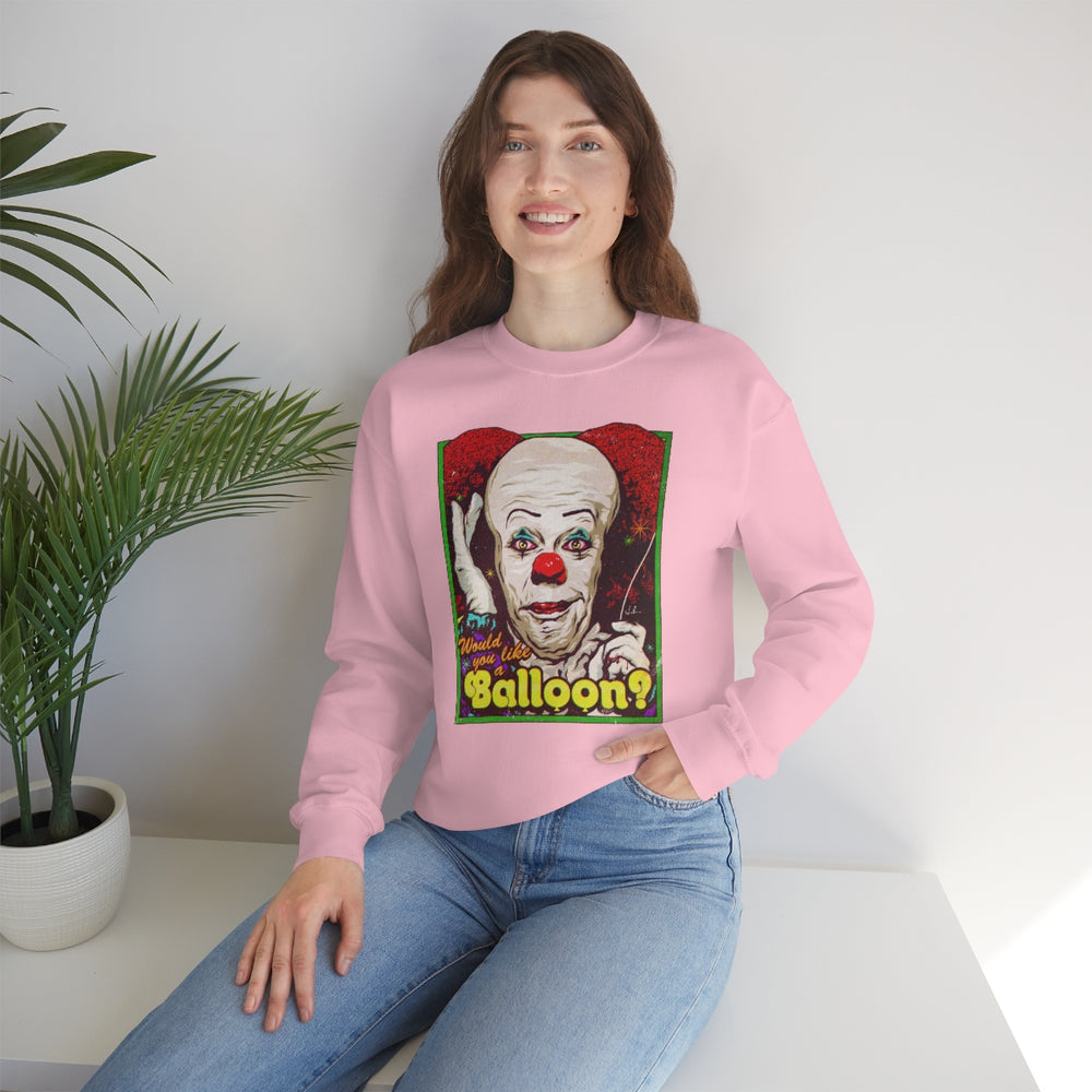 Would You Like A Balloon? - Unisex Heavy Blend™ Crewneck Sweatshirt