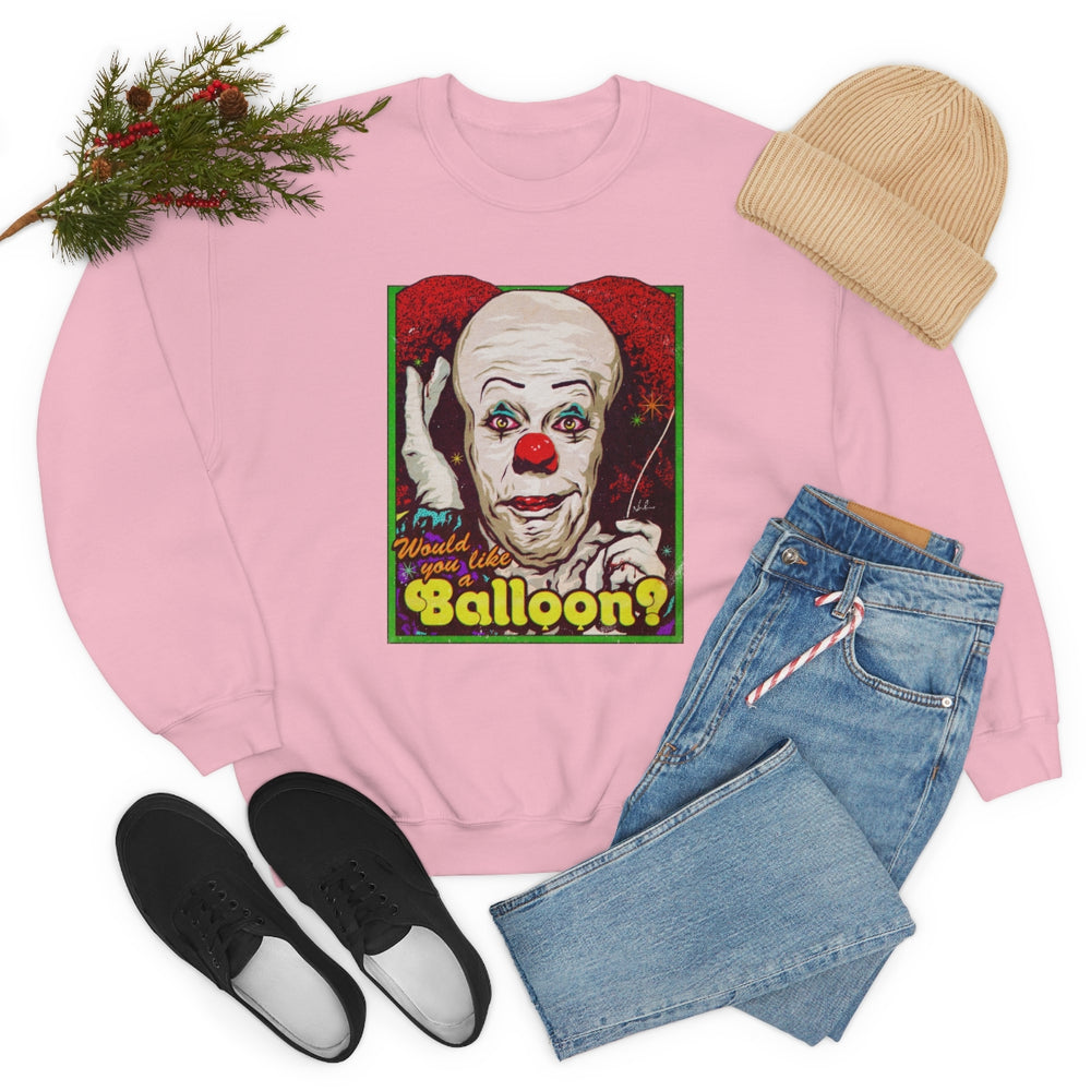 Would You Like A Balloon? - Unisex Heavy Blend™ Crewneck Sweatshirt