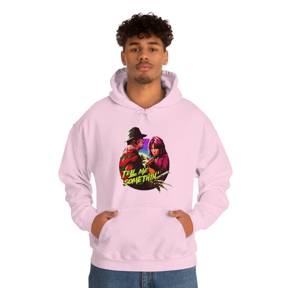 Tell Me Somethin' - Unisex Heavy Blend™ Hooded Sweatshirt