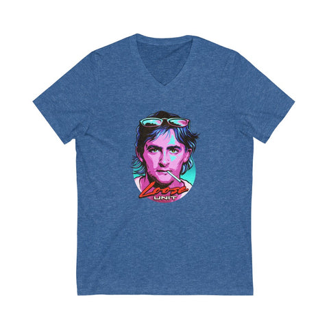 Loose Unit - Unisex Jersey Short Sleeve V-Neck Tee