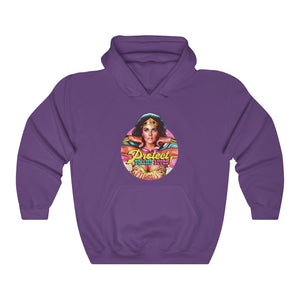 PROTECT TRANS LIVES - Unisex Heavy Blend™ Hooded Sweatshirt