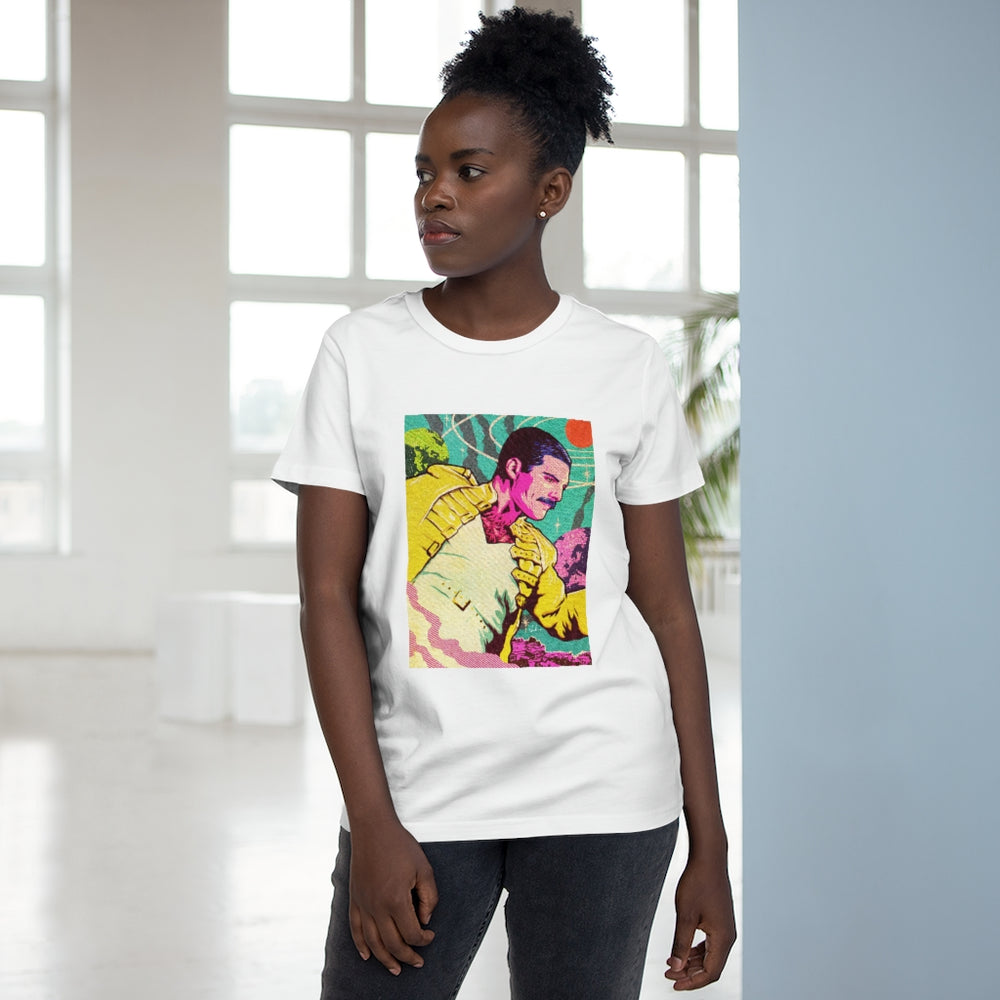 GALACTIC FREDDIE [Australian-Printed] - Women’s Maple Tee