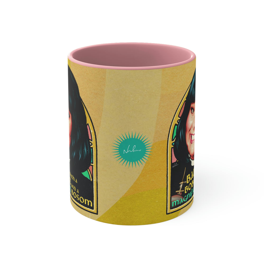 Babe With A Bobcut And A Magnificent Bosom - 11oz Accent Mug (Australian Printed)