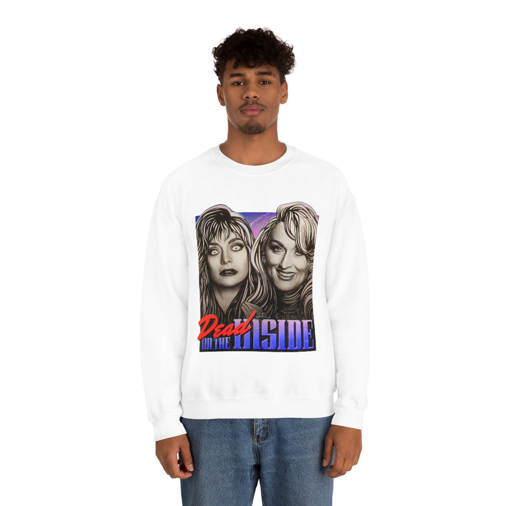 DEAD ON THE INSIDE [Australian-Printed] - Unisex Heavy Blend™ Crewneck Sweatshirt