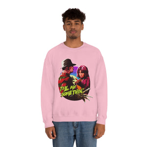 Tell Me Somethin' - Unisex Heavy Blend™ Crewneck Sweatshirt