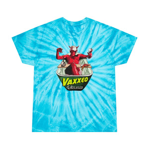 VAXXED + RELAXED - Tie-Dye Tee, Cyclone