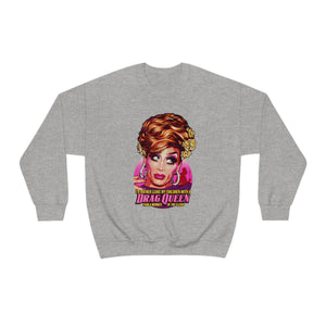 I'd Rather Leave My Children With A Drag Queen [Australian-Printed] - Unisex Heavy Blend™ Crewneck Sweatshirt