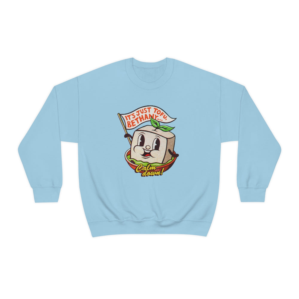 It's Just Tofu, Bethany - Unisex Heavy Blend™ Crewneck Sweatshirt