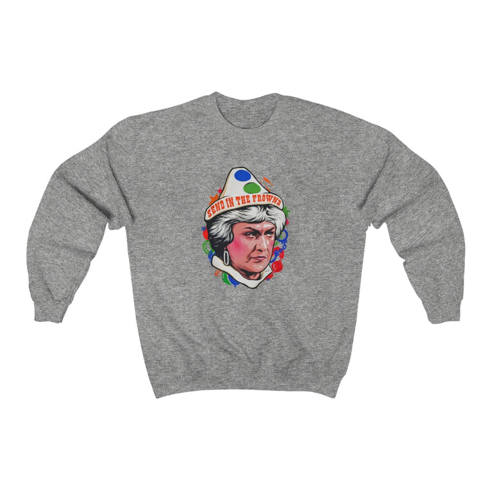 SEND IN THE FROWNS - Unisex Heavy Blend™ Crewneck Sweatshirt