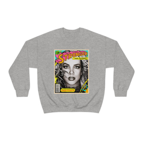 STRONGER THAN YESTERDAY [Australian-Printed] - Unisex Heavy Blend™ Crewneck Sweatshirt
