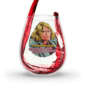 Commissioner Holmes - Stemless Glass, 11.75oz