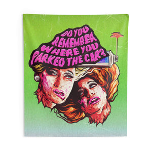 Do You Remember Where You Parked The Car? - Indoor Wall Tapestries
