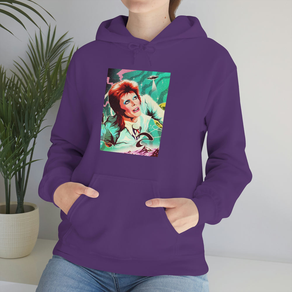 GALACTIC BOWIE - Unisex Heavy Blend™ Hooded Sweatshirt