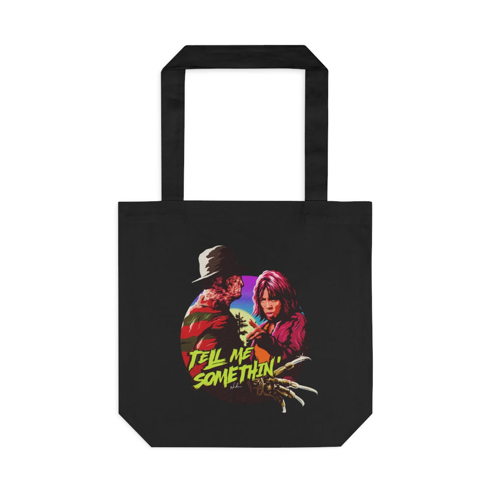 Tell Me Somethin' [Australian-Printed] - Cotton Tote Bag