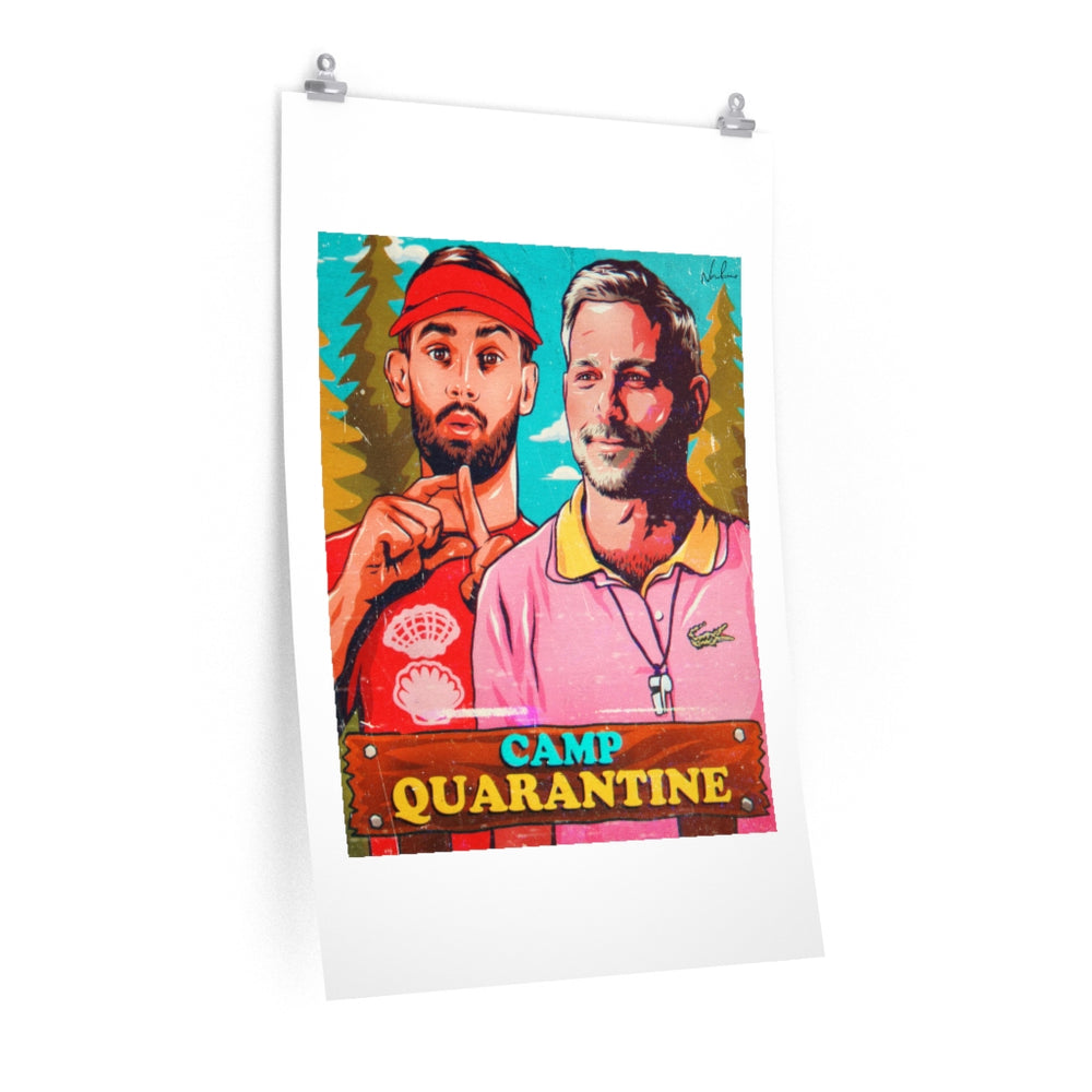 Camp Quarantine - Premium Matte vertical posters