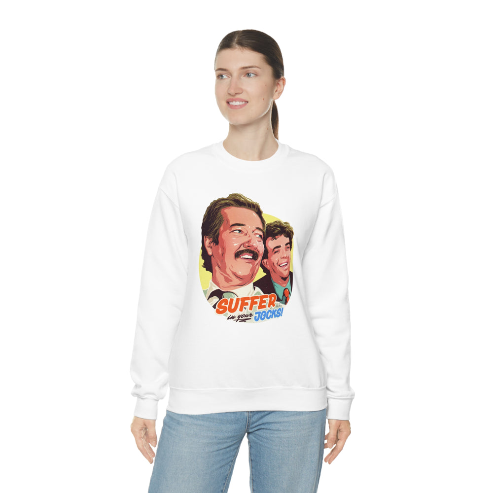 Suffer In Your Jocks! [Australian-Printed] - Unisex Heavy Blend™ Crewneck Sweatshirt