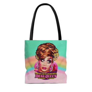 I'd Rather Leave My Children With A Drag Queen - AOP Tote Bag