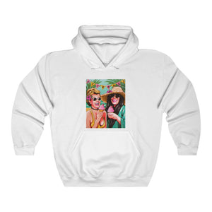 Ice Cream In St Tropez - Unisex Heavy Blend™ Hooded Sweatshirt