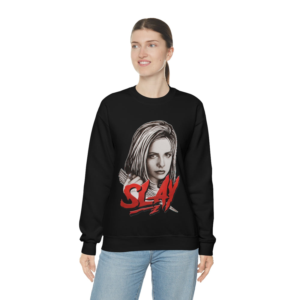 SLAY [Australian-Printed] - Unisex Heavy Blend™ Crewneck Sweatshirt