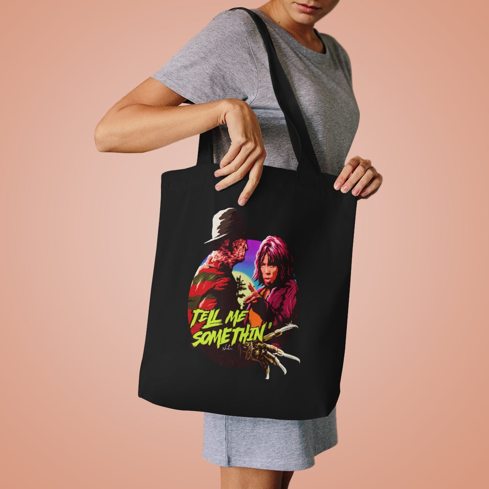 Tell Me Somethin' [Australian-Printed] - Cotton Tote Bag