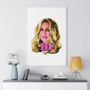 HI - Premium Framed Vertical Poster