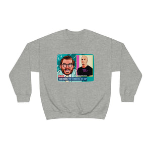 TAME NEWS [Australian-Printed] - Unisex Heavy Blend™ Crewneck Sweatshirt