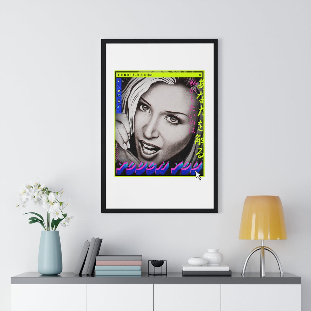 TOUCH YOU - Premium Framed Vertical Poster