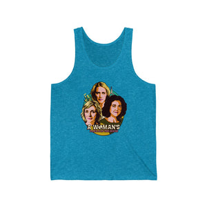 A Woman's Place Is In The House - Unisex Jersey Tank - Unisex Jersey Tank