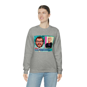 TAME NEWS [Australian-Printed] - Unisex Heavy Blend™ Crewneck Sweatshirt