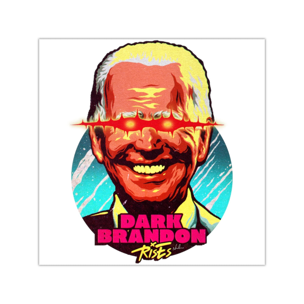 DARK BRANDON RISES - Square Vinyl Stickers