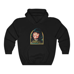 Babe With A Bobcut And A Magnificent Bosom - Unisex Heavy Blend™ Hooded Sweatshirt