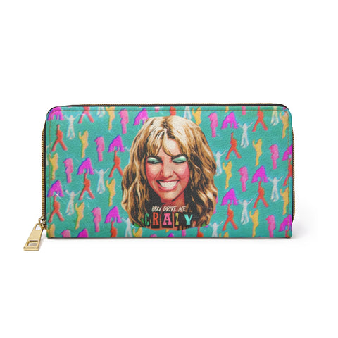 You Drive Me Crazy - Zipper Wallet