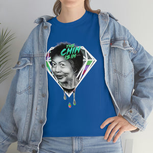 The Chin Is In [Australian-Printed] - Unisex Heavy Cotton Tee
