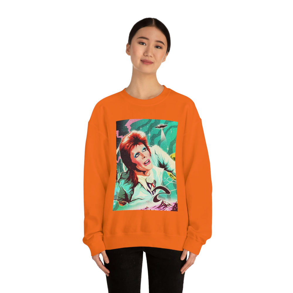 GALACTIC BOWIE - Unisex Heavy Blend™ Crewneck Sweatshirt