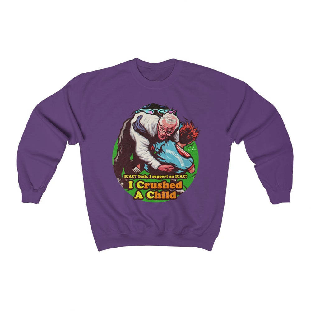 I Crushed A Child - Unisex Heavy Blend™ Crewneck Sweatshirt