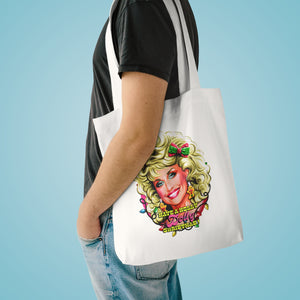 Have A Holly Dolly Christmas! [Australian-Printed] - Cotton Tote Bag