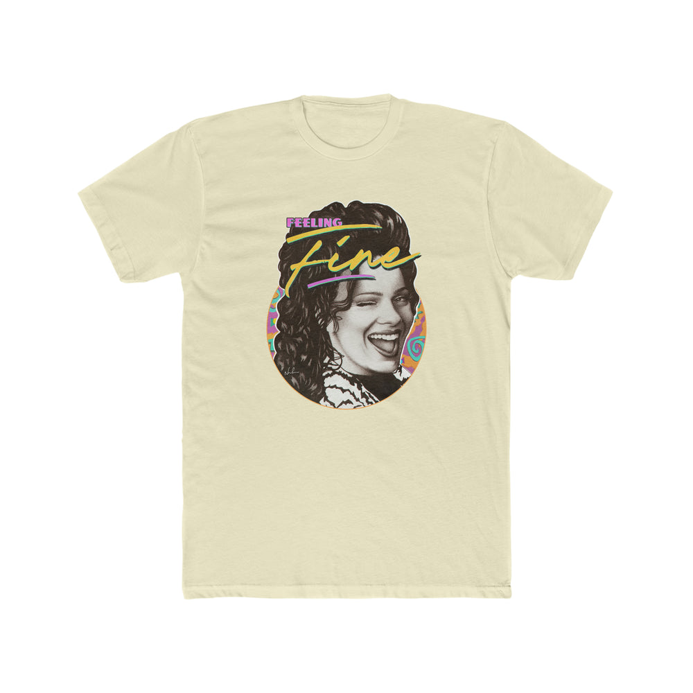 FEELING FINE - Men's Cotton Crew Tee