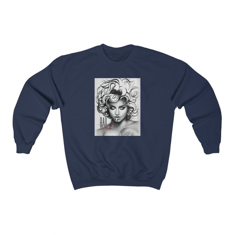 BAD GIRL - Unisex Heavy Blend™ Crewneck Sweatshirt