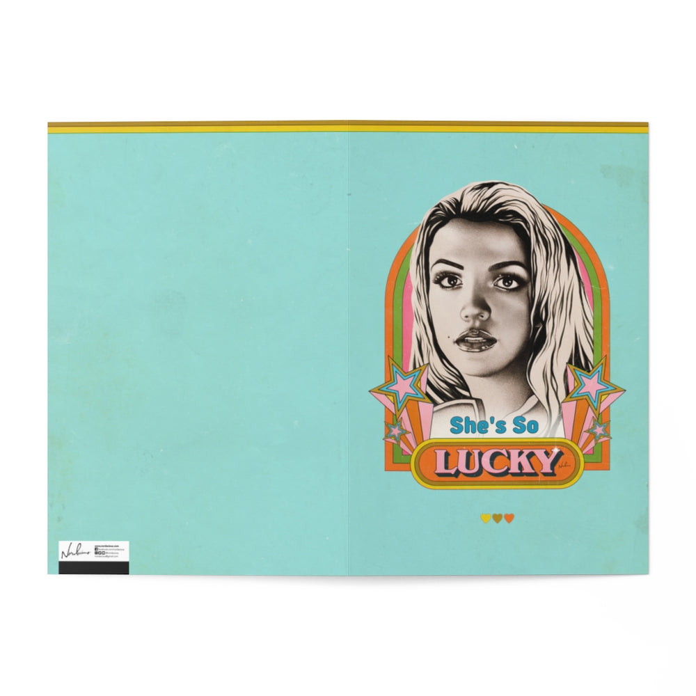 She's So Lucky - Greeting Cards (7 pcs)