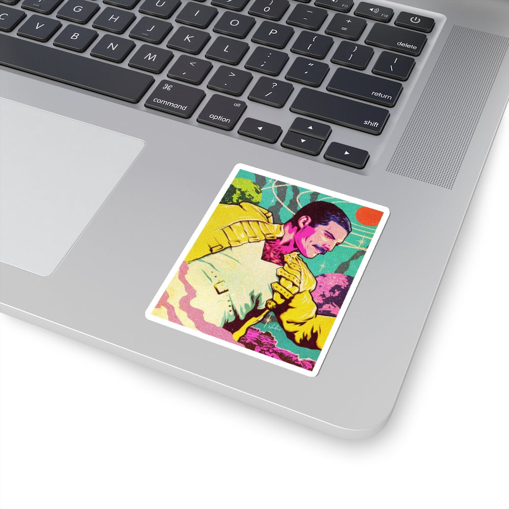 GALACTIC FREDDIE - Kiss-Cut Stickers