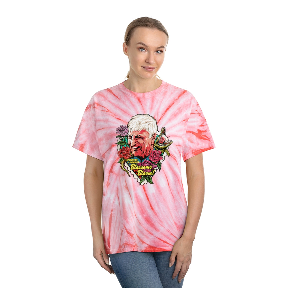 Let There Be A Thousand Blossoms Bloom! - Tie-Dye Tee, Cyclone