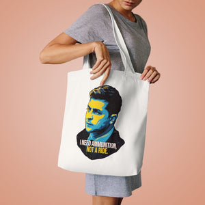 I NEED AMMUNITION, NOT A RIDE [Australian-Printed] - Cotton Tote Bag