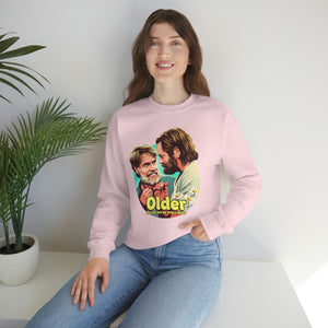 Older Means We're Still Here - Unisex Heavy Blend™ Crewneck Sweatshirt