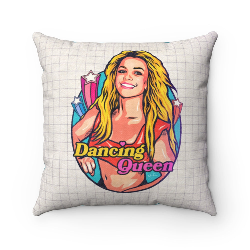 Dancing Queen - Spun Polyester Square Pillow Case 16x16" (Slip Only)